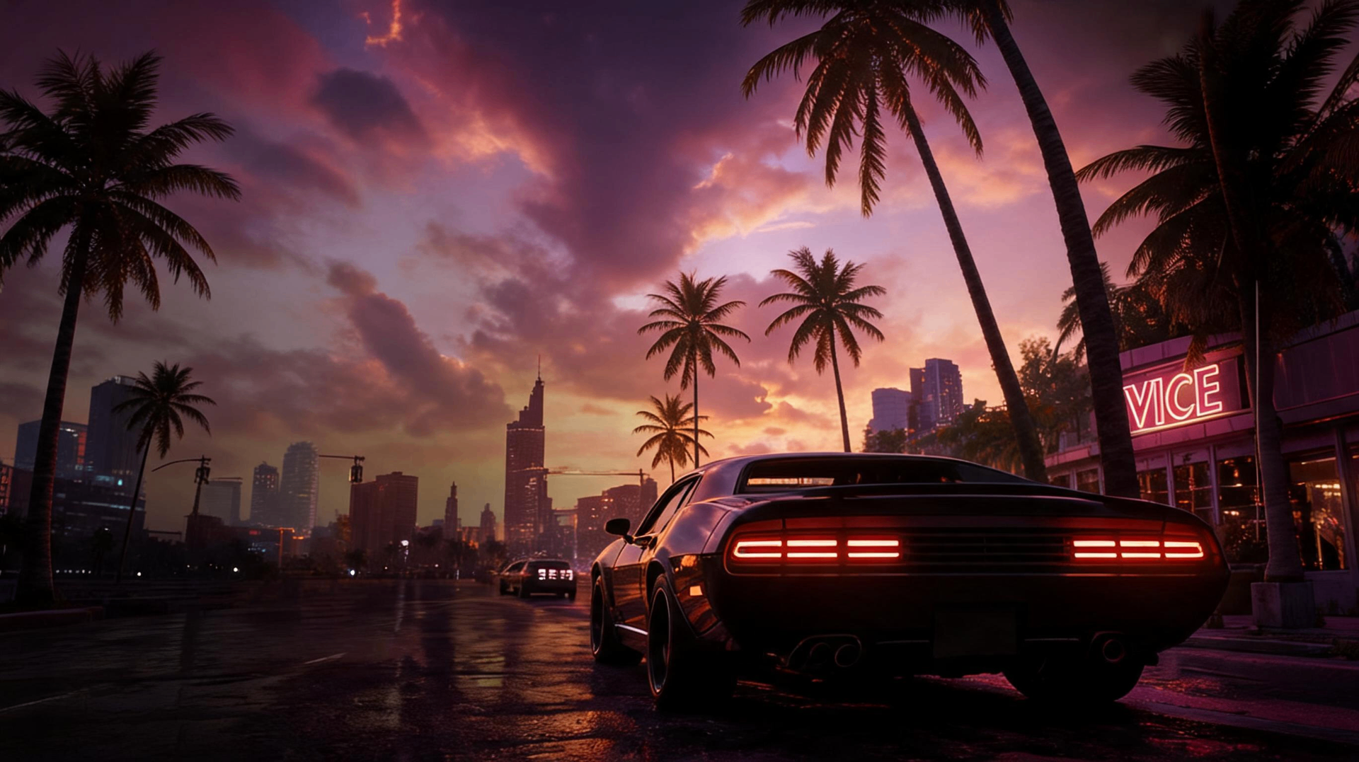 Vice City sunset
